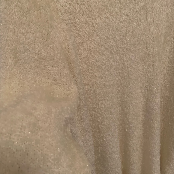 Maggie McNaughton Cream Sparkle Eyelash Sweater - Picture 4 of 8